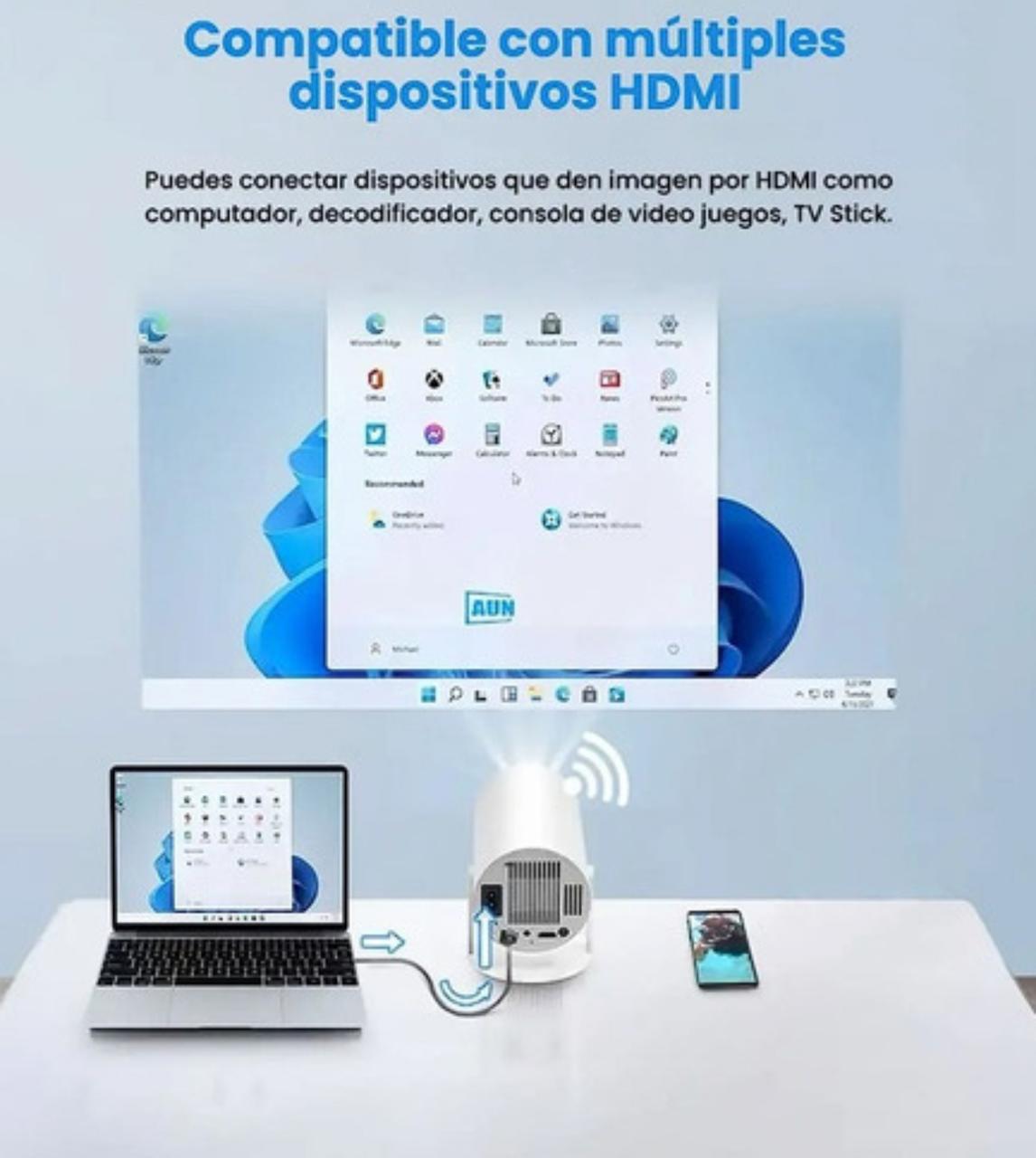 Miniatura 3 de PROYECTOR PORTATIL